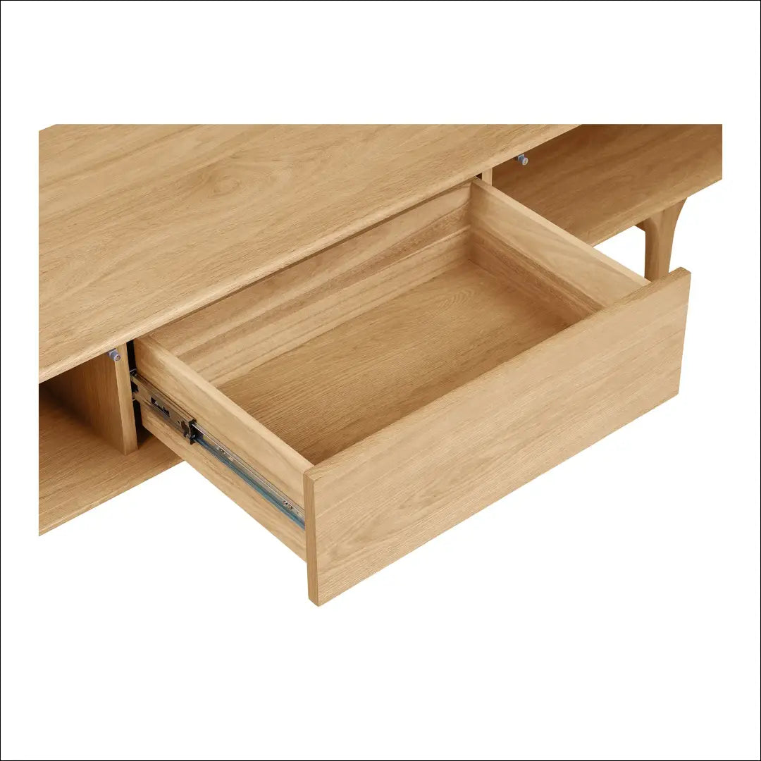 TV staliukas ąžuolo spalvos natūralios 180x45x45 cm RD533 - €908 Save 15% __label:Pristatymas 5-14 d.d., Natūrali,