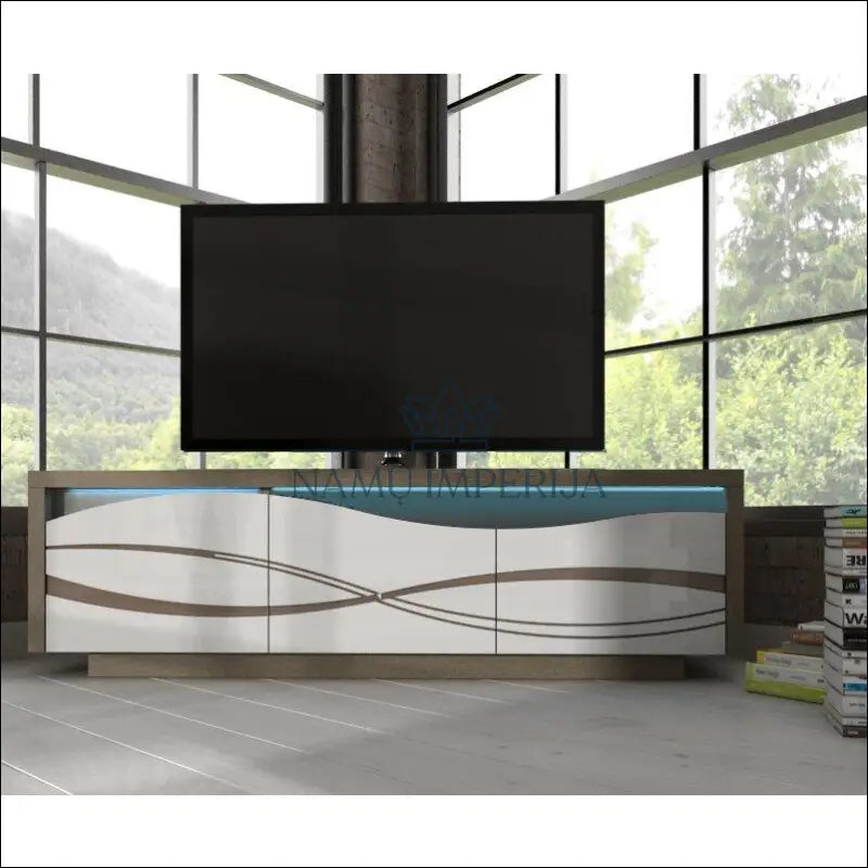 TV staliukas SI067 - €269 Save 75% __label:Pristatymas 1-2 d.d., color-balta, color-ruda, material-mediena, over-200