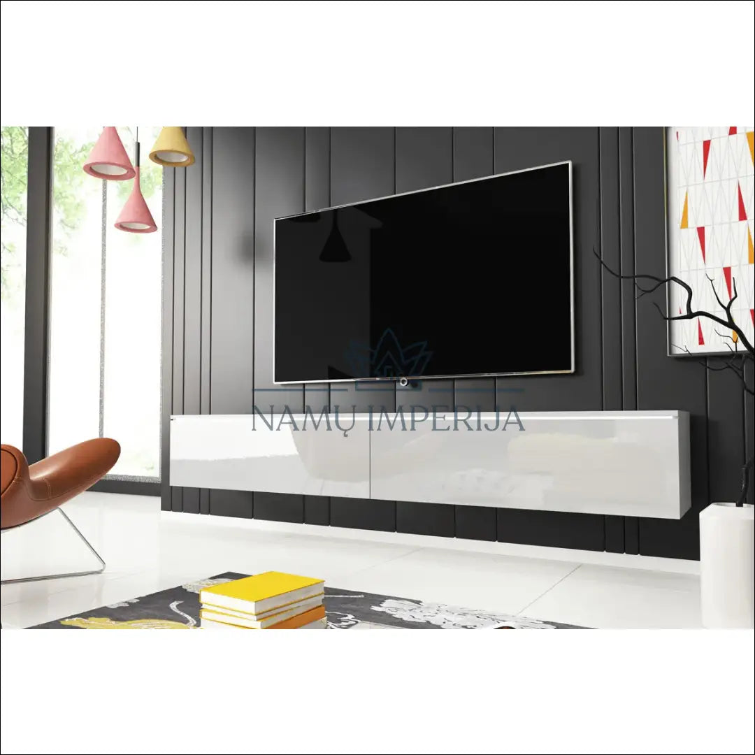 TV staliukas SI1470 - €97 Save 50% 50-100, __label:Pristatymas 1-2 d.d., color-balta, material-mdf, material-mediena