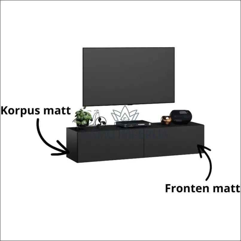 TV staliukas SI1625 - €74 Save 50% 50-100, __label:Pristatymas 1-2 d.d., color-juoda, material-mediena, svetaines €50