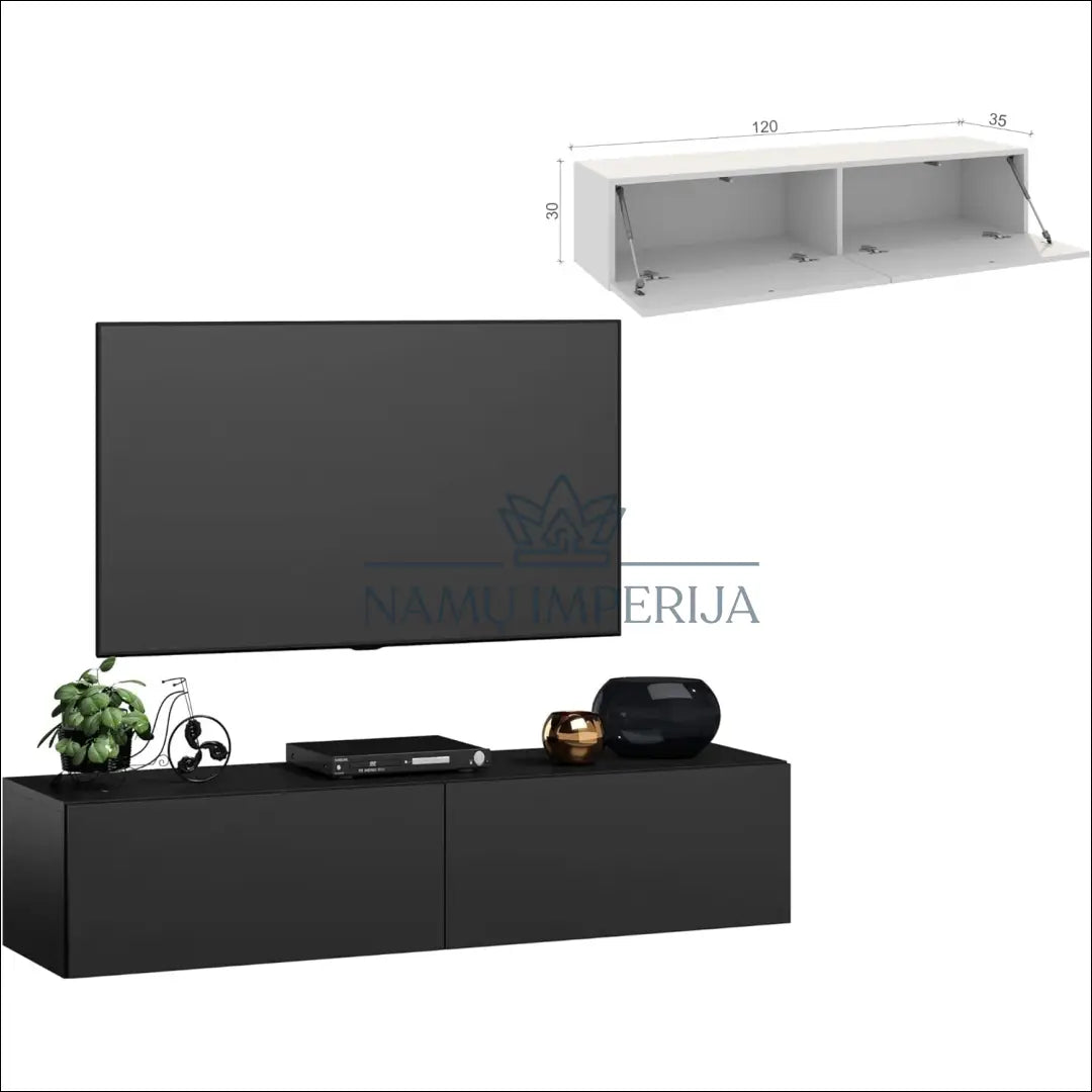TV staliukas SI1625 - €74 Save 50% 50-100, __label:Pristatymas 1-2 d.d., color-juoda, material-mediena, svetaines €50