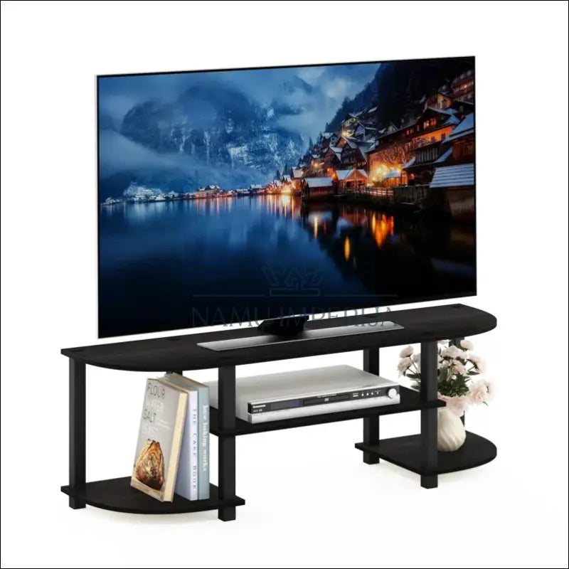 TV staliukas SI1632 - €25 Save 50% 25-50, __label:Pristatymas 1-2 d.d., color-juoda, color-ruda, material-mediena