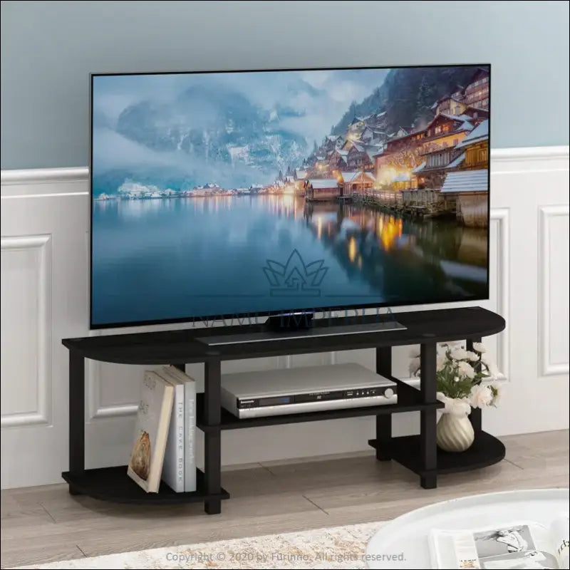 TV staliukas SI1632 - €25 Save 50% 25-50, __label:Pristatymas 1-2 d.d., color-juoda, color-ruda, material-mediena