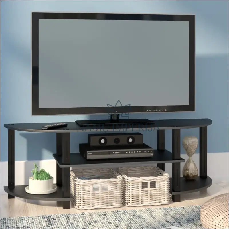 TV staliukas SI1632 - €25 Save 50% 25-50, __label:Pristatymas 1-2 d.d., color-juoda, color-ruda, material-mediena
