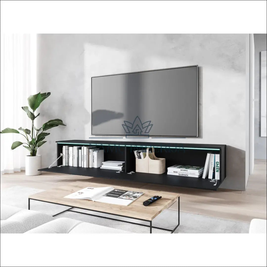 TV staliukas SI1732 - €134 Save 55% 100-200, __label:Pristatymas 1-2 d.d., color-juoda, color-ruda, material-mediena