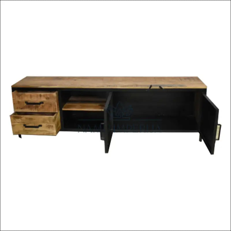 TV staliukas SI1742 - €290 Save 65% __label:Pristatymas 1-2 d.d., color-juoda, color-ruda, material-medzio-masyvas,