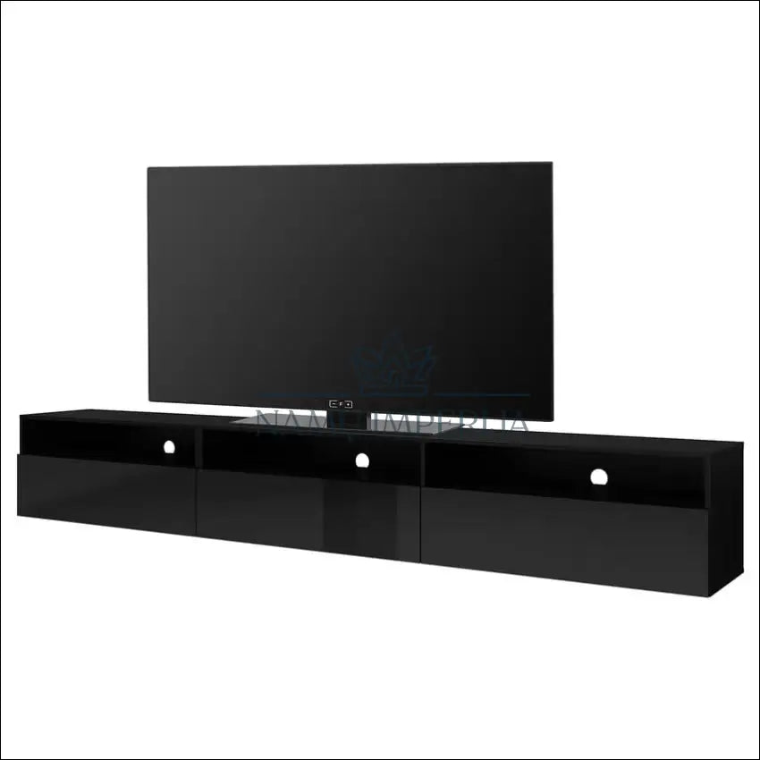 TV staliukas SI1758 - €80 Save 70% 50-100, __label:Pristatymas 1-2 d.d., color-juoda, material-mediena, pazeistas €50