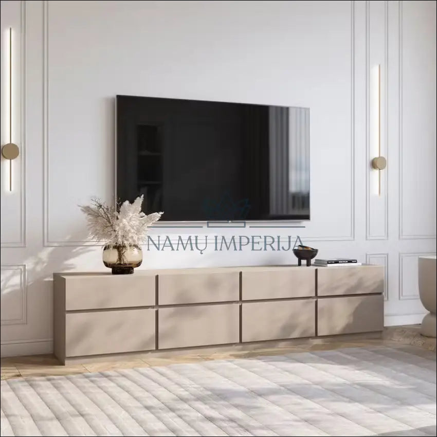 TV staliukas SI1761 - €100 Save 70% 100-200, __label:Pristatymas 1-2 d.d., color-ruda, material-mediena, pazeistas