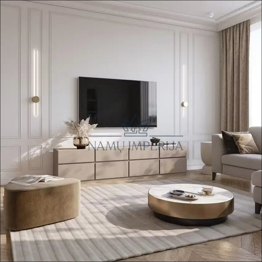 TV staliukas SI1761 - €100 Save 70% 100-200, __label:Pristatymas 1-2 d.d., color-ruda, material-mediena, pazeistas