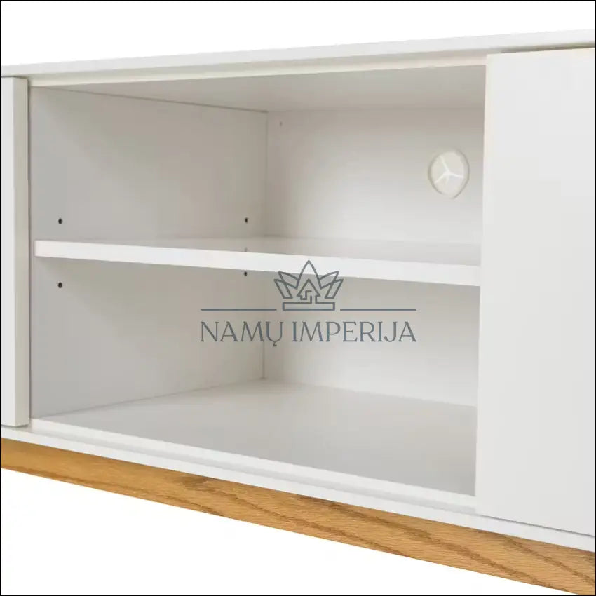 TV staliukas SI1824 - €55 Save 75% 50-100, __label:Pristatymas 1-2 d.d., color-balta, color-ruda, material-mdf €50
