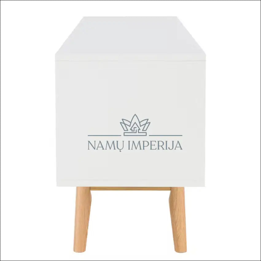 TV staliukas SI1824 - €55 Save 75% 50-100, __label:Pristatymas 1-2 d.d., color-balta, color-ruda, material-mdf €50