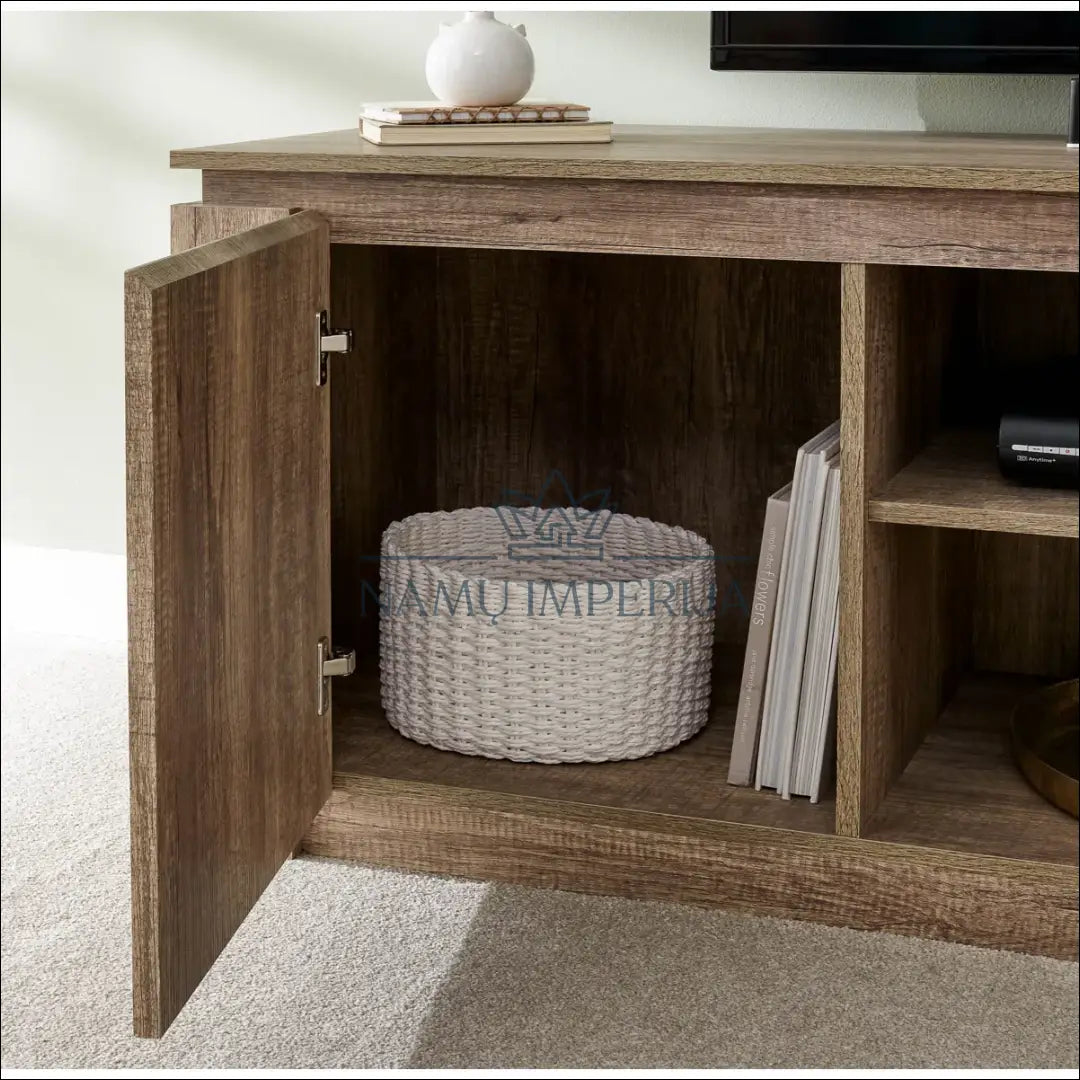 TV staliukas SI1847 - €170 Save 50% 100-200, __label:Pristatymas 1-2 d.d., color-ruda, material-mediena, svetaines €100