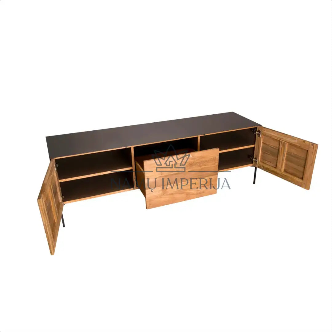 TV staliukas SI1861 - €290 Save 50% __label:Pristatymas 1-2 d.d., color-pilka, color-ruda, material-medzio-masyvas,