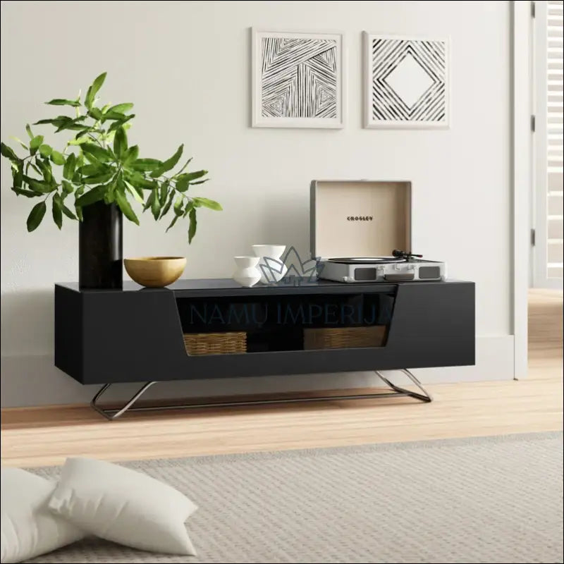 TV staliukas SI1875 - €110 Save 50% 100-200, __label:Pristatymas 1-2 d.d., color-juoda, material-mediena,