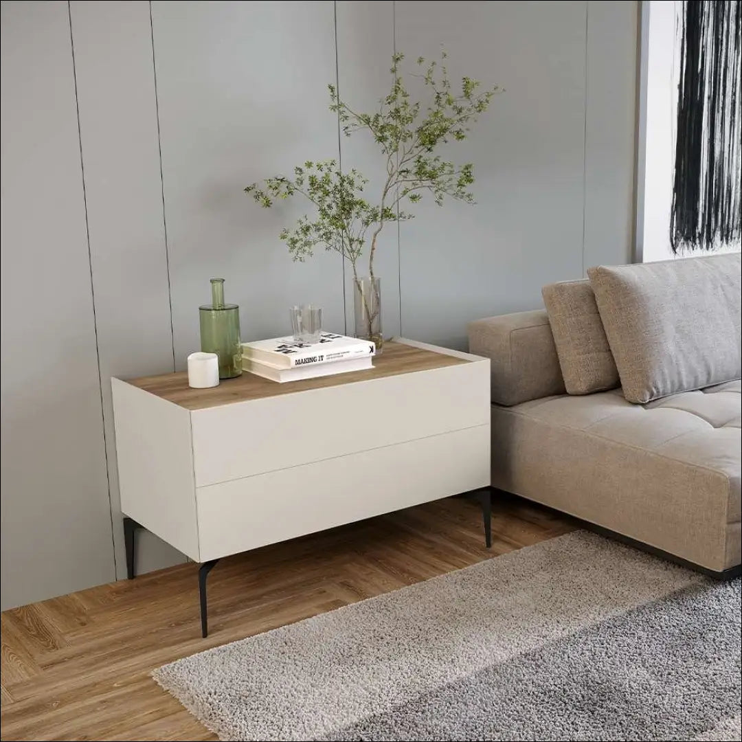 TV staliukas SI2027 - €150 Save 50% 100-200, __label:Pristatymas 1-2 d.d., color-kremas, color-ruda, material-mdf €100