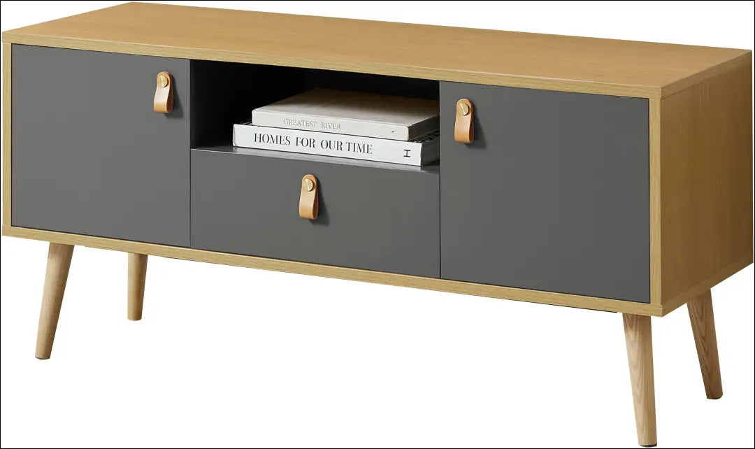 TV staliukas SI2251 - €170 Save 50% 100-200, __label:Pristatymas 1-2 d.d., color-pilka, color-ruda, material-mdf €100