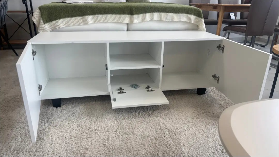 TV staliukas SI2330 - €180 Save 40% 100-200, __label:Pristatymas 1-2 d.d., color-balta, material-mdf, notouch40 €100