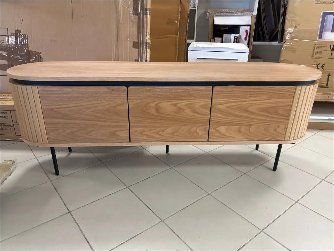 TV staliukas SI2411 - €80 Save 80% 50-100, __label:Pristatymas 1-2 d.d., color-ruda, material-mdf, pazeistas Grožio