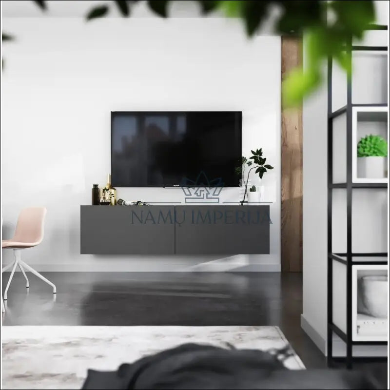 TV staliukas SI248 - €50 Save 75% 50-100, color-pilka, material-mediena, pazeistas Grožio pažeidimai | Namų