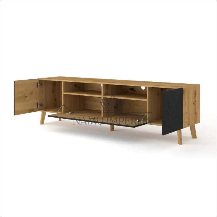 TV staliukas SI883 - €147 Save 65% 100-200, __label:Pristatymas 1-2 d.d., color-juoda, color-ruda, material-mdf