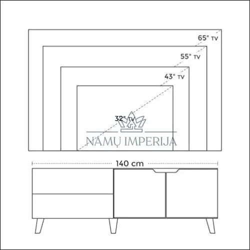 TV staliukas SM1245 - €171 100-200, __label:Pristatymas 5-14 d.d., miegamojo, notouch30, song €100 to €200