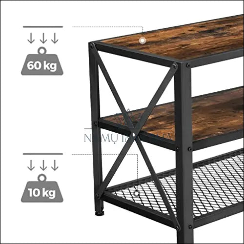 TV staliukas SM1247 - €210 Save 30% __label:Pristatymas 5-14 d.d., notouch30, over-200, song, spalva-ruda 160x39x52cm