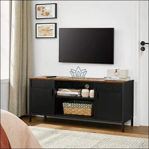 TV staliukas SM1254 - €209 Save 30% __label:Pristatymas 5-14 d.d., NEW-SONGMICS, notouch30, over-200, spalva-juoda