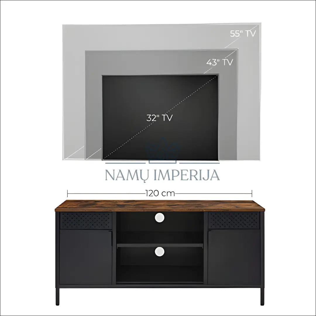 TV staliukas SM1254 - €209 Save 30% __label:Pristatymas 5-14 d.d., notouch30, over-200, song, spalva-juoda