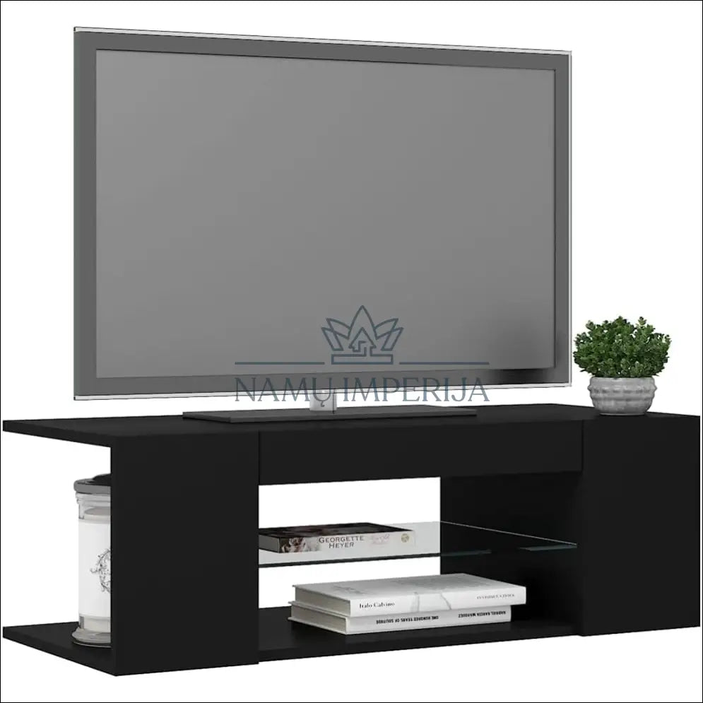 TV staliukas su LED apšvietimu SI1799 €39 Save 50% 25 50, __label:Pristatymas 1 2 d.d., color juoda, material mediena,