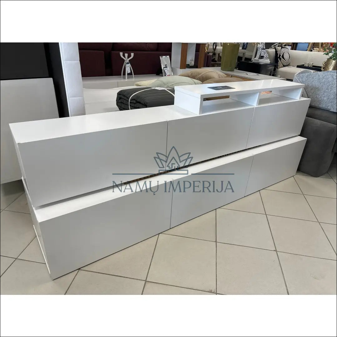 TV staliuko komplektas SI1265 - €70 Save 80% 50-100, __label:Pristatymas 1-2 d.d., color-balta, material-mediena,