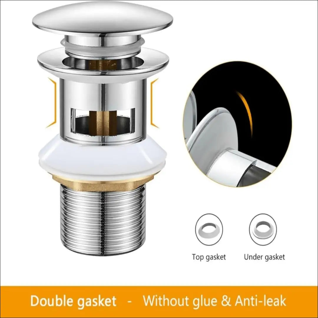 Universalus kriauklės sifonas su perpildymo vožtuvu “Ibergrif” SP260 - €7 Save 50% __label:Pristatymas 1-2 d.d.,