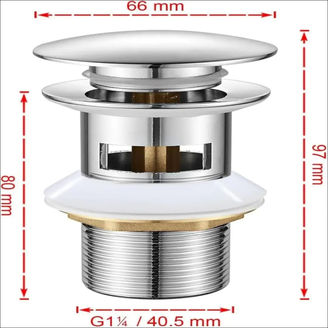 Universalus kriauklės sifonas su perpildymo vožtuvu “Ibergrif” SP260 - €7 Save 50% __label:Pristatymas 1-2 d.d.,