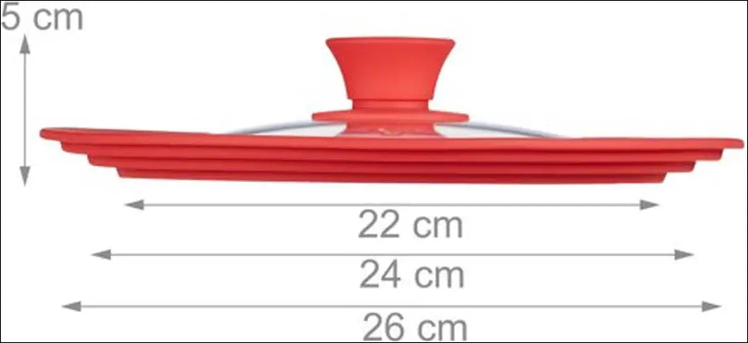 Universalus silikoninis dangtis DI11011 - €10 Save 50% __label:Pristatymas 1-2 d.d., color-raudona, interjeras, kita,