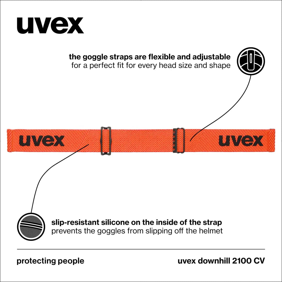 „Uvex Downhill 2100 CV“ – slidinėjimo akiniai SP215 - €55 Save 50% 50-100, __label:Pristatymas 1-2 d.d., laisvalaikis