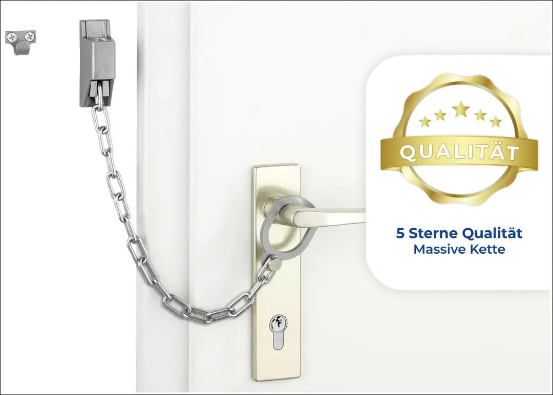 Užrakinama durų grandinė DI12549 - €13 Save 50% __label:Pristatymas 1-2 d.d., color-sidabrine, kita, material-metalas,