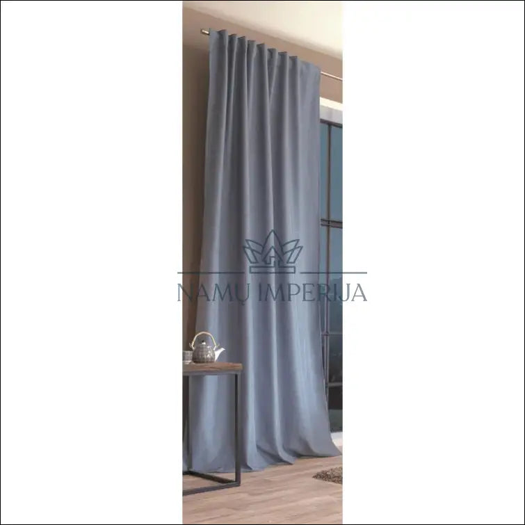 Užuolaida (135x245cm) DI2727 - €27 Save 65% 25-50, __label:Pristatymas 1-2 d.d., color-melyna, material-poliesteris,