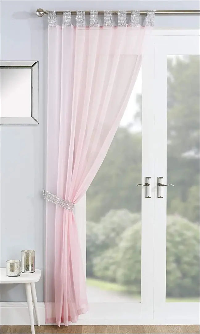 Užuolaida (140x229cm) DI11020 - €15 Save 50% __label:Pristatymas 1-2 d.d., color-rozine, material-poliesteris,