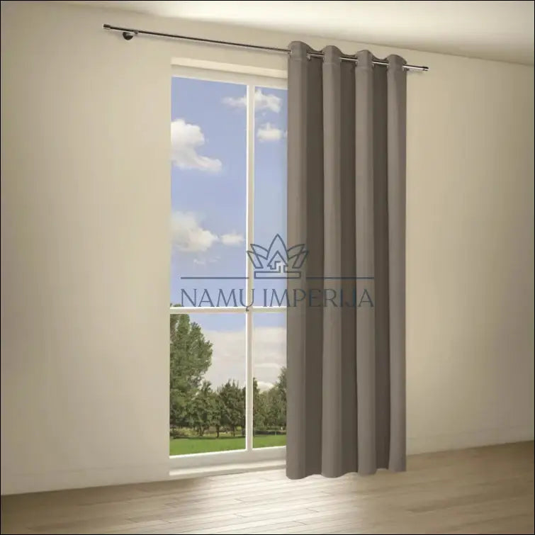 Užuolaida (140x235cm) DI2728 - €23 Save 65% __label:Pristatymas 1-2 d.d., color-ruda, material-poliesteris, spec,