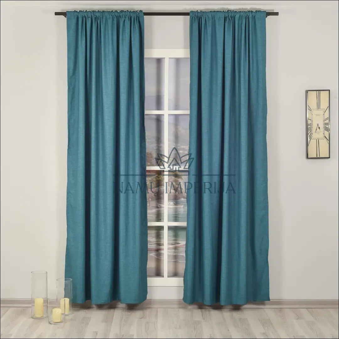Užuolaida DI10119 - €53 Save 50% 50-100, __label:Pristatymas 1-2 d.d., color-turkis, material-poliesteris, tekstile €50