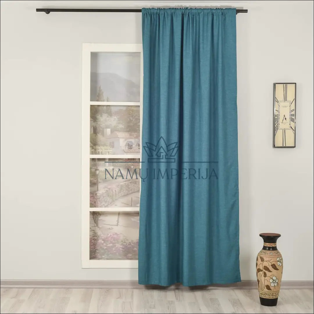 Užuolaida DI10119 - €53 Save 50% 50-100, __label:Pristatymas 1-2 d.d., color-turkis, material-poliesteris, tekstile €50