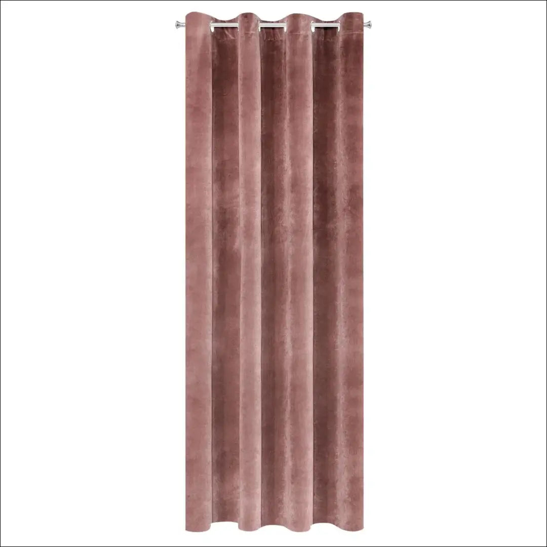 Užuolaida DI11429 - €29 Save 50% 25-50, __label:Pristatymas 1-2 d.d., color-rozine, material-aksomas,