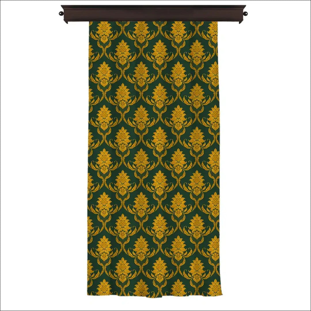 Užuolaida DI11445 - €25 Save 50% 25-50, __label:Pristatymas 1-2 d.d., color-geltona, color-zalia, material-poliesteris