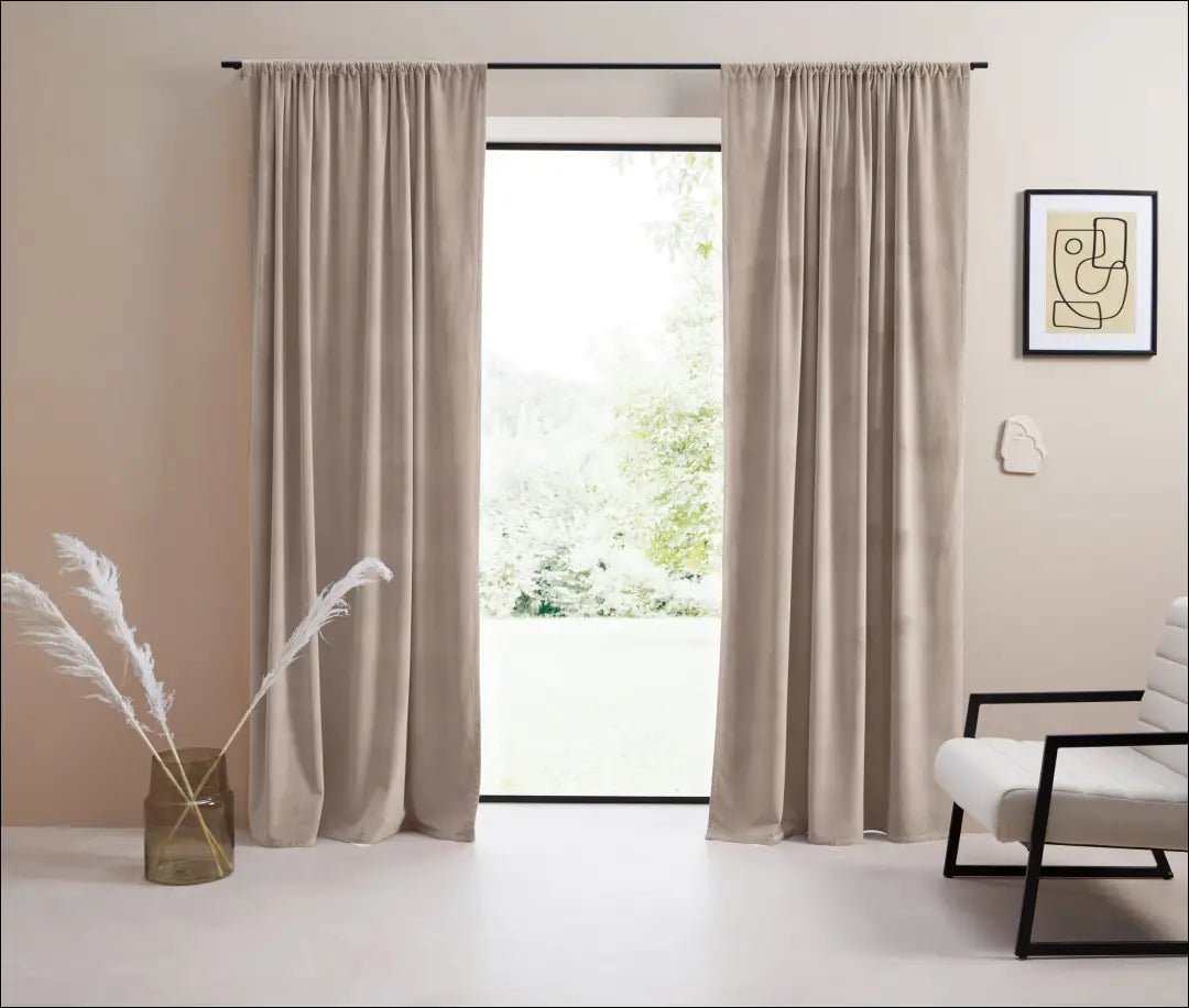 Užuolaida DI11446 - €90 Save 50% 50-100, __label:Pristatymas 1-2 d.d., color-smelio, material-aksomas,