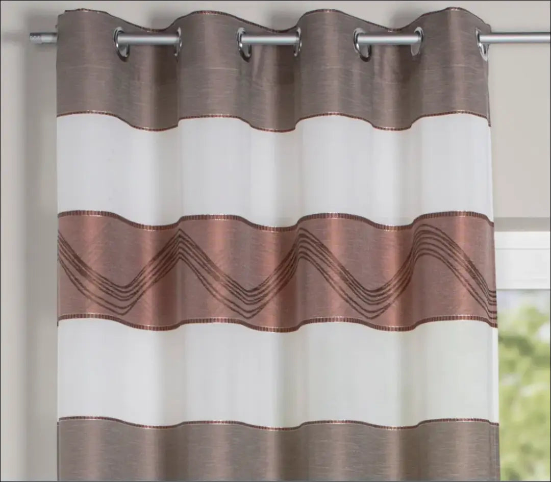 Užuolaida DI11460 - €22 Save 50% __label:Pristatymas 1-2 d.d., color-balta, color-ruda, material-poliesteris, tekstile