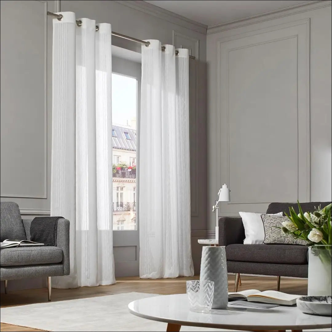 Užuolaida DI11463 - €55 Save 50% 50-100, __label:Pristatymas 1-2 d.d., color-balta, material-poliesteris, tekstile €50