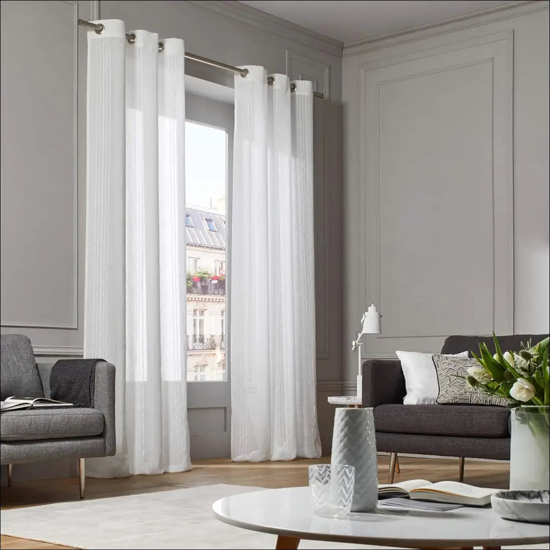 Užuolaida DI11463 - €55 Save 50% 50-100, __label:Pristatymas 1-2 d.d., color-balta, material-poliesteris, tekstile €50
