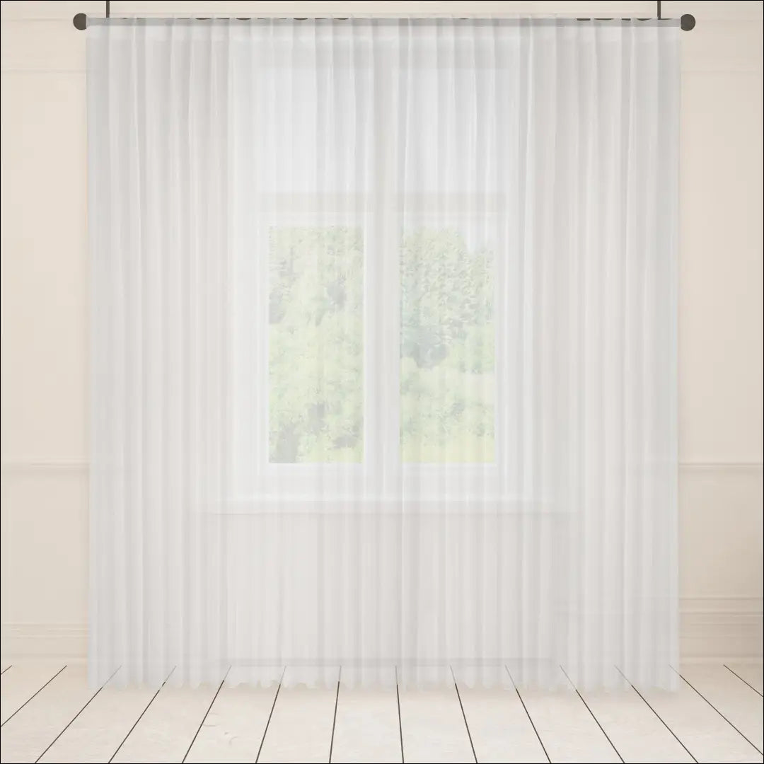 Užuolaida DI11543 - €75 Save 50% 50-100, __label:Pristatymas 1-2 d.d., color-balta, material-poliesteris, tekstile €50