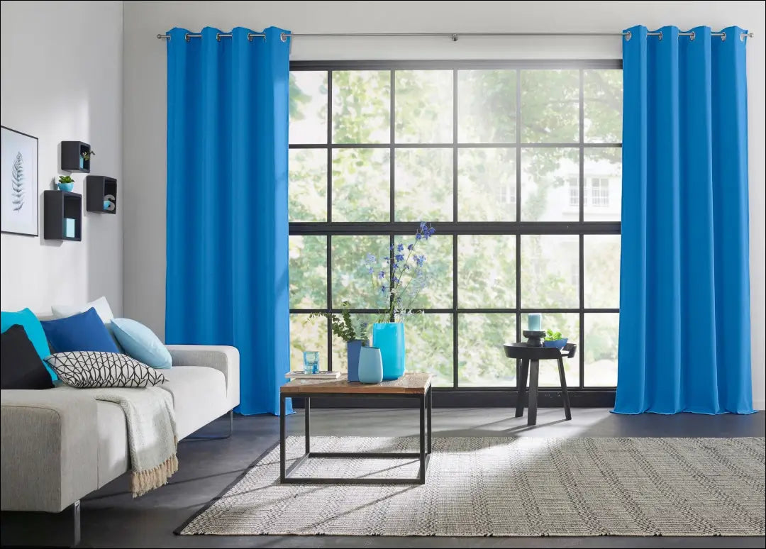 Užuolaida DI11635 - €55 Save 50% 50-100, __label:Pristatymas 1-2 d.d., color-melyna, material-poliesteris, tekstile €50