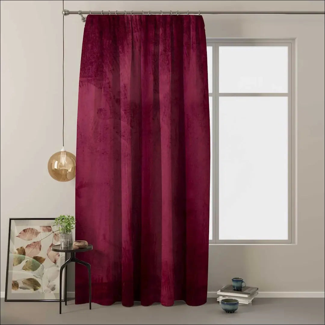 Užuolaida DI11693 - €24 Save 50% __label:Pristatymas 1-2 d.d., color-rozine, material-aksomas, material-poliesteris,