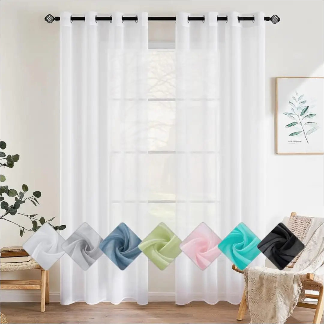 Užuolaida DI11714 - €39 Save 50% 25-50, __label:Pristatymas 1-2 d.d., color-balta, material-poliesteris, tekstile €25